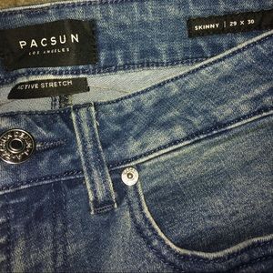 Pacsun distresses denim